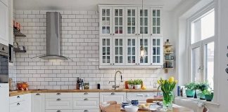 Модная кухня в скандинавском стиле фото