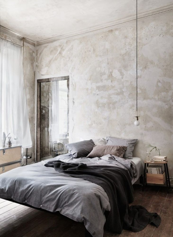 Спальня в стиле лофт в Хрущевке Фото_4